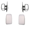 Renault Master III Upper Wing Mirror Glass Non Heated Set Movano NV400 2010 ON 963662420R