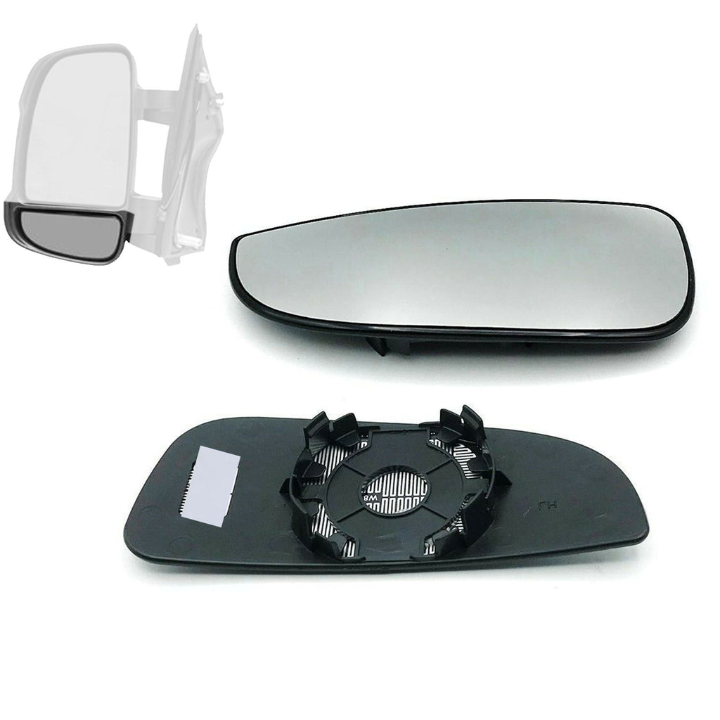 Fiat Ducato Boxer Relay Lower Wing Mirror Blind Spot Glass Non Heated Set 2006 Onwards 8151LP