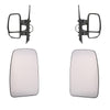 Renault Master III Upper Wing Mirror Glass Heated Set Movano NV400 2010 ON 963662420R