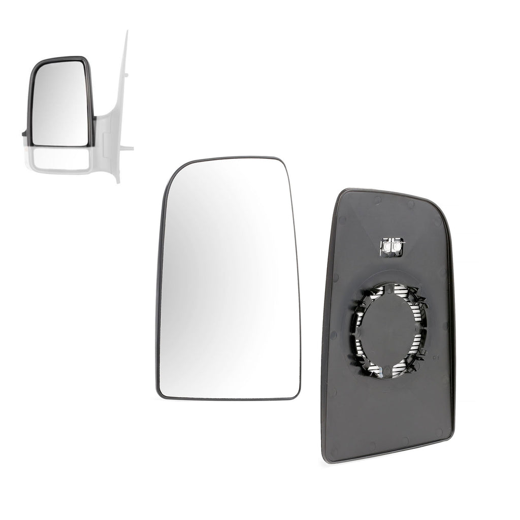 Sprinter VW Crafter Upper Wing Mirror Glass Heated Set 2006 Onwards 0028111533