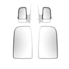 Sprinter Upper Wing Mirror Glass Non Heated Set Crafter 2006 ON 0028111933