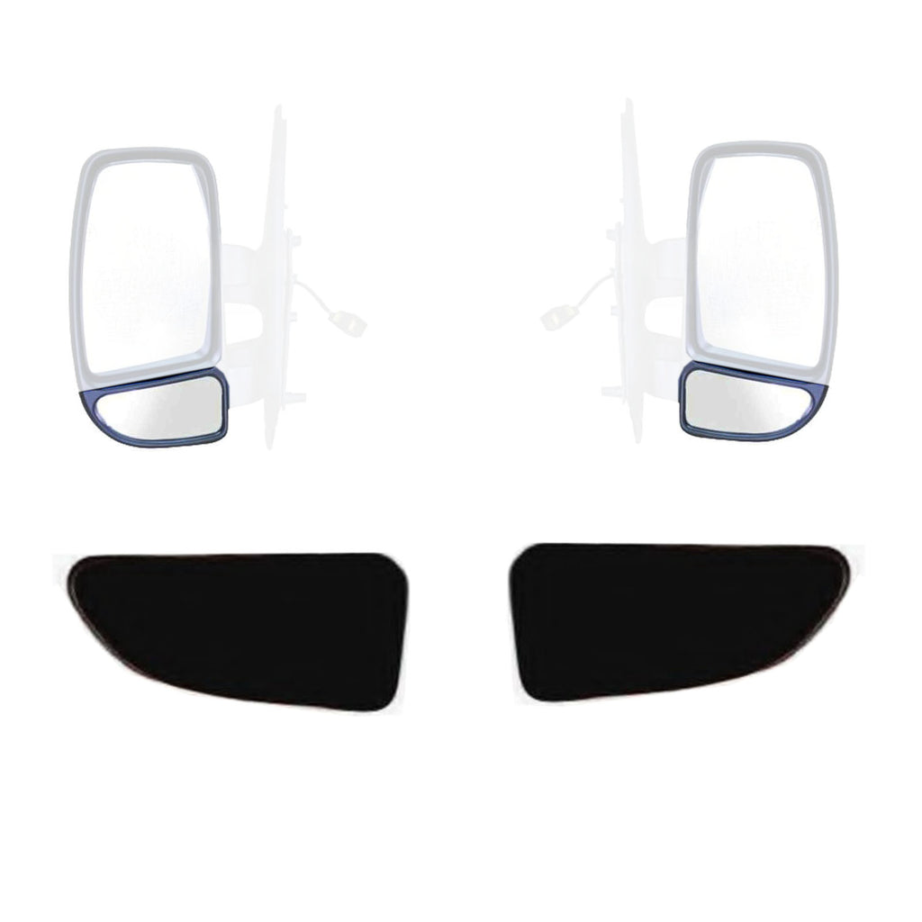 Master II Lower Wing Mirror Blind Spot Glass Set Movano Interstar 01 to 10 7701050269