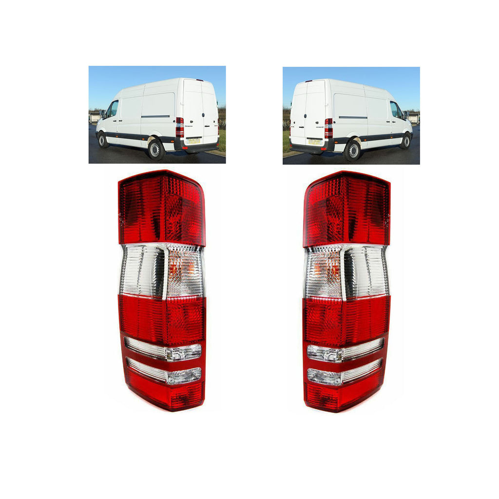  Mercedes Sprinter 06 On Rear Rh Lh Light Tail Lamp Set