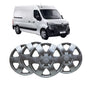 Renault Master 16" Wheel Trim Centre Hub Cap Cover Set