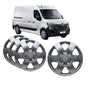 Renault Master 16" Wheel Trim Centre Hub Cap Cover Set