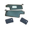 VW Beetle Black Sun Visor With Clip Driver Side And Passenger Side Set 