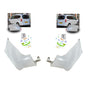Ford Tourneo Courier Rear Bumper Rh Lh Side Corner End Cap Set