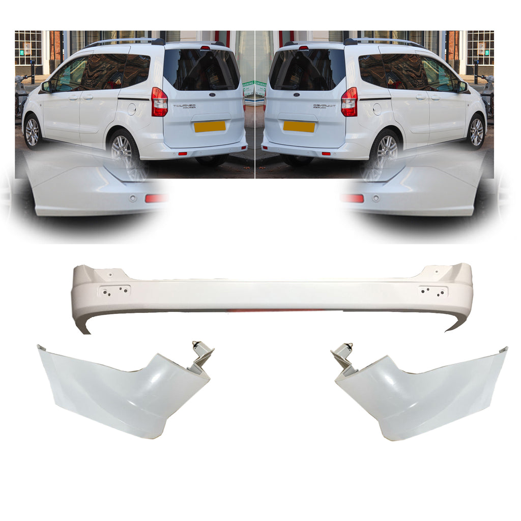 Ford Tourneo Courier 2014 Rear Bumper And Corner End Caps Set ET7617906CF5CND