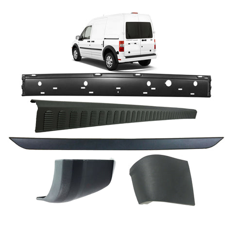 Ford Transit Connect Rear Bumper Set With Parking Sensor Hole  5007970 5037269