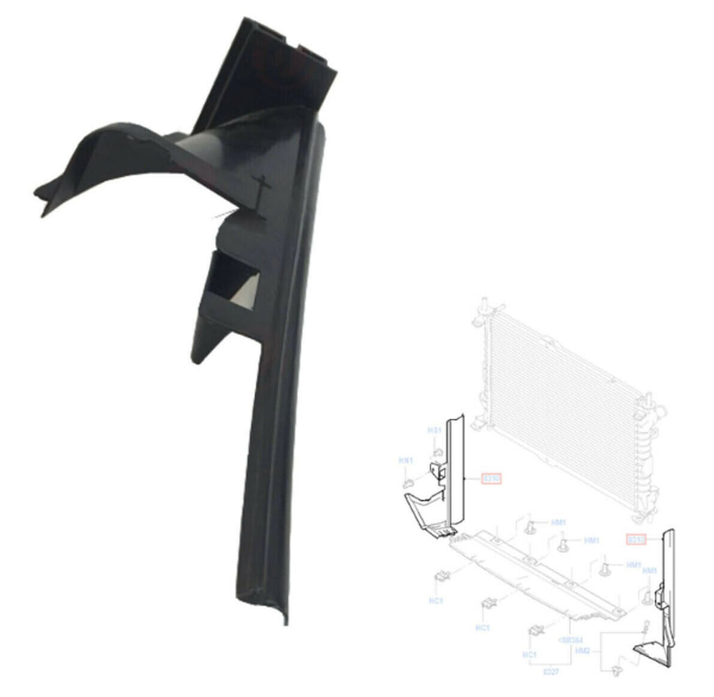Ford Transit Connect Front Right Bracket Underbody Air Deflector 7T168122AA