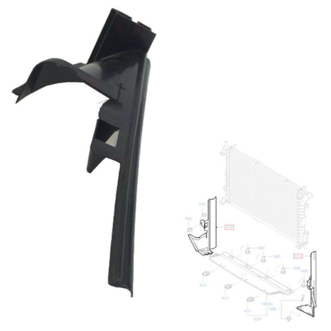 Ford Transit Connect Front Right Bracket Underbody Air Deflector 7T168122AA