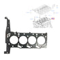 CYLINDER HEAD GASKET FORD TRANSIT, LAND ROVER DEFENDER,LTI TAXI 2.4 ,1349874