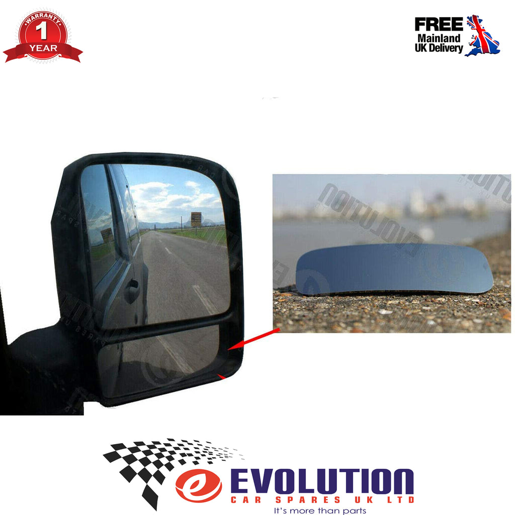 Blind Spot Mirror Glass Offside Right Side Ford Connect 2002 2013 2T1417A700AA