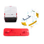 Ford Transit Tourneo Custom Rear Left Bumper Reflector MK8 1778456 2014 ON