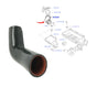 Turbo Intercooler Hose Pipe Fits Citroen Peugeo Ford 2S6Q9C623CA 1333636
