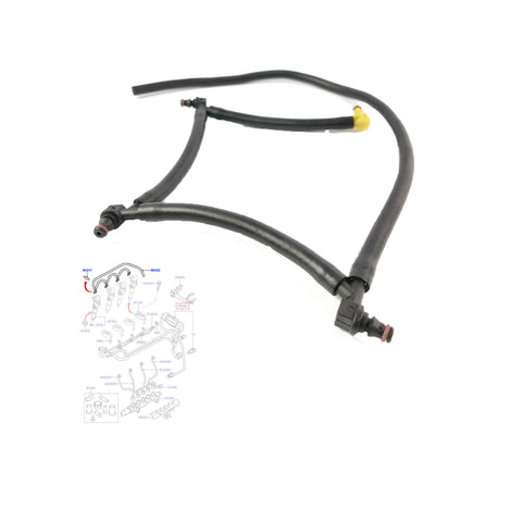 Ford Fiesta Peugeot Citroen 1.4 Fuel Injector Leak Off Return Pipe 1444973