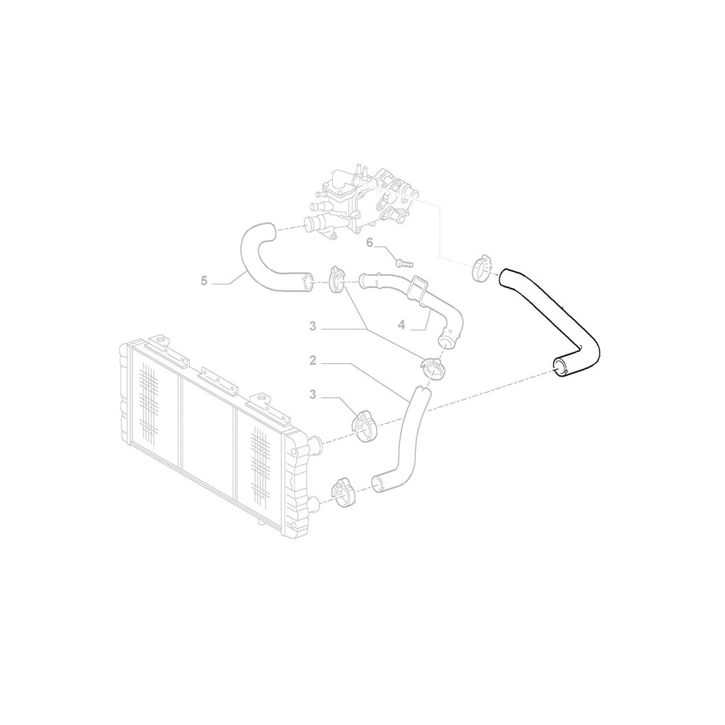  Cıtroen Relay Fıat Ducato Peugeot Boxer Upper Radıator Hose 1326971080