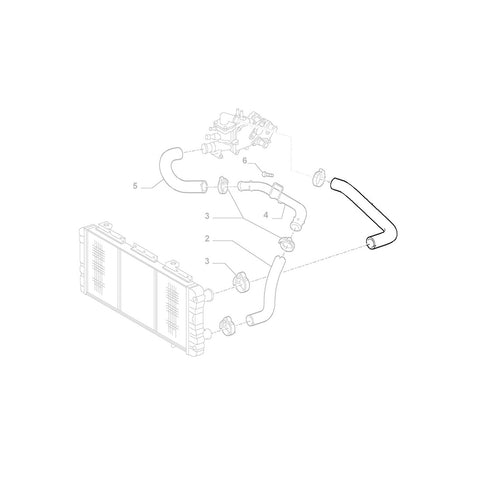  Cıtroen Relay Fıat Ducato Peugeot Boxer Upper Radıator Hose 1326971080