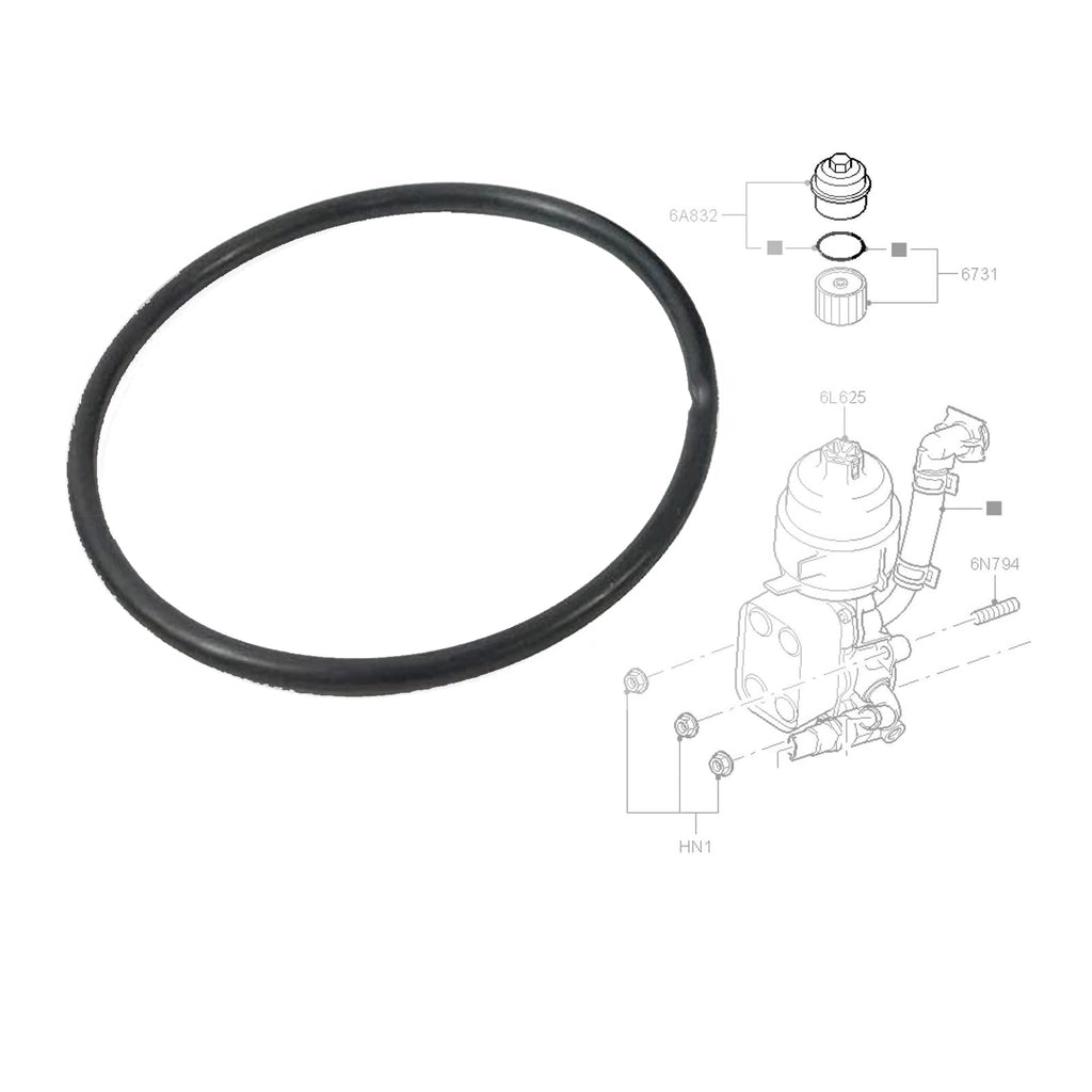 Oil Filter Housing Cap Gasket Seal Fist Ford Transit MK6 Mondeo MK3 LTI TAXI TX2