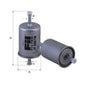 FIL FUEL FILTER ZP 8000 FM TOP QUALITY OE SPEC FITS CITROEN, VW POLO