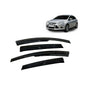Ford Focus 3 Wind Rain Sun Smoke Deflectors 4 Pcs Set