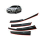 Ford Focus 3 Wind Rain Sun Smoke Deflectors 4 Pcs Set