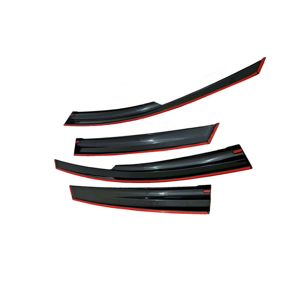Ford Focus 3 Wind Rain Sun Smoke Deflectors 4 Pcs Set