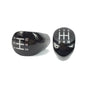 Ford Fiesta Black Gear Lever Knob Cap Cover Transit Connect Fusion Tourneo 2S6R7L468AB