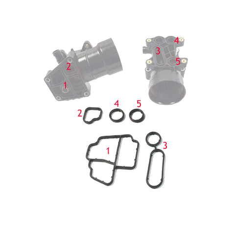 Audi VW Skoda Seat Oil Cooler Housing Gasket Set 03L115389H