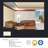 YELLOW-WHITE POLYMER-BASED LIQUID INTERIOR WALLPAPER SILK COATING PAINT