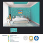 EGG BLUE-CARROT POLYMER-BASED LIQUID INTERIOR WALLPAPER SILK COATING PAINT