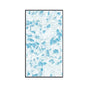 SKY BLUE-WHITE POLYMER-BASED LIQUID INTERIOR WALLPAPER SILK COATING PAINT