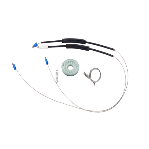 Front Left Passenger Side Window Regulator Repair Kit 5 PCs Fits Bmw E90 E91