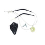 Rear Left Passenger Side Window Regulator Repair Kit Fits Renault Megane I