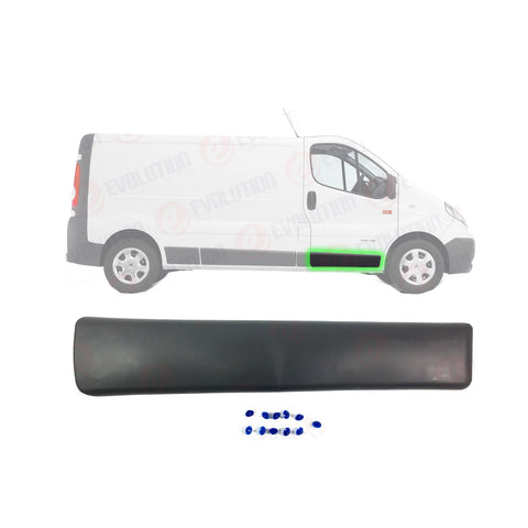 Renault Trafic 2 Vauxhall Vivaro Front Door Trim Panel Right 8200036086