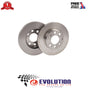 2 X BORG BECK FRONT BRAKE DISCS FITS CHEVROLET TRAX, VAUXHALL MOKKA, 13502059