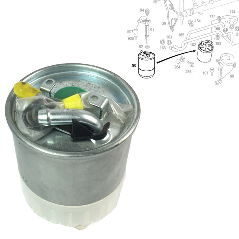 Mercedes Benz C Class E Class Vito Sprinter Jeep Fuel Filter 05117492A