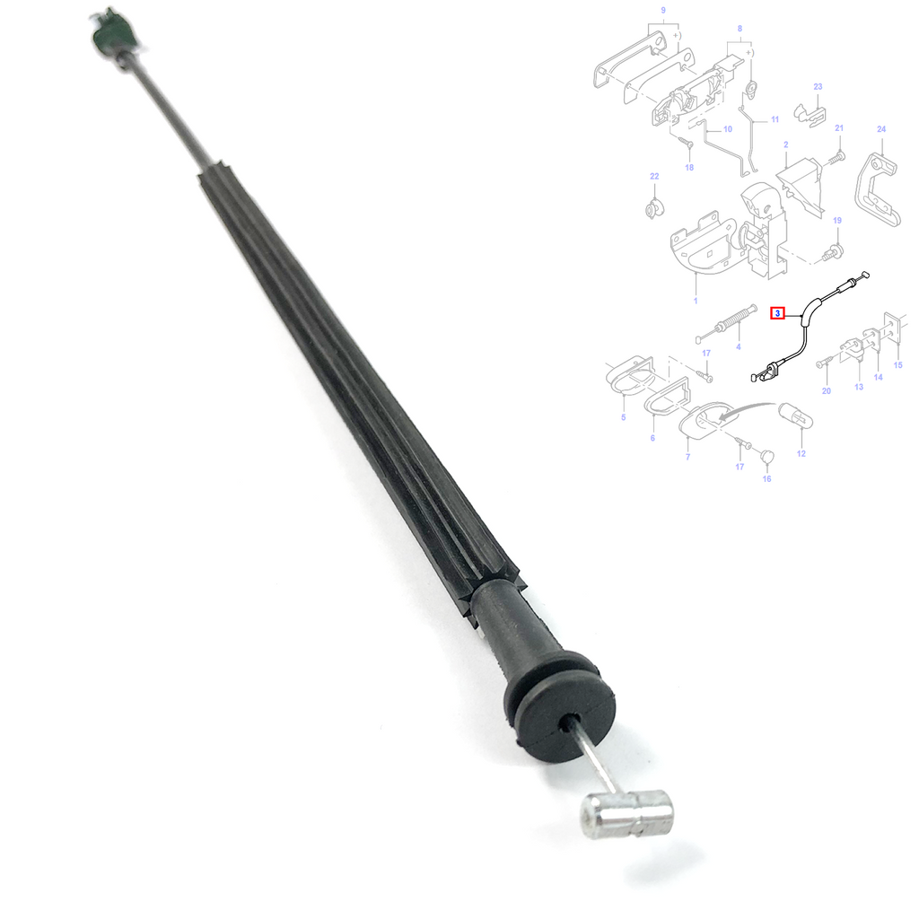 Ford Mondeo Front Door Lock Cable 1992 to 2000 6768235 93BBF218A01AA
