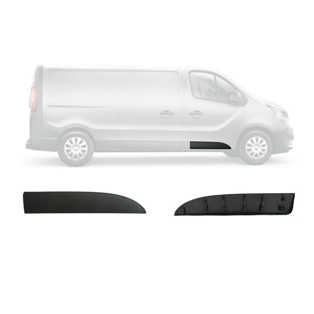 Renault Trafic III Driver Side Front Door Moulding Trim 2014 ON 808200752R