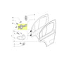 Fiat Ducato Front Door Hinge Check Strap Citroen Relay Peugeot Boxer 1358220080