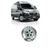 Fiat Ducato 15" Solid Silver Unbreakable Whell Trim Cover X1