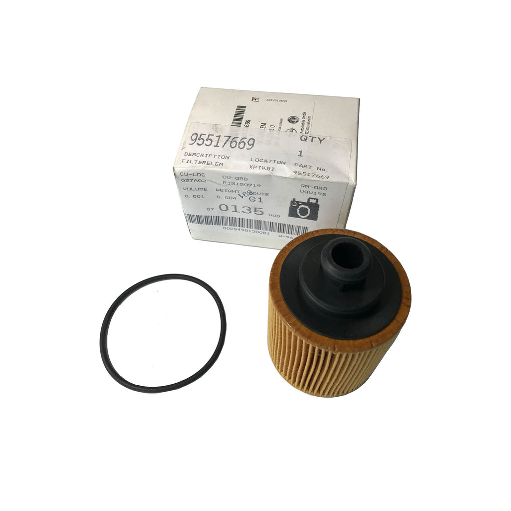 GENUINE OIL FILTER VAUXHALL OPEL AGILA ASTRA ASTRAVAN COMBO CORSA , 95517669