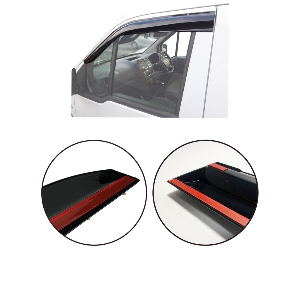 Ford Transit Connect 2002 to 2013 Wind Smoke Rain Deflector 2 Pcs 01905041