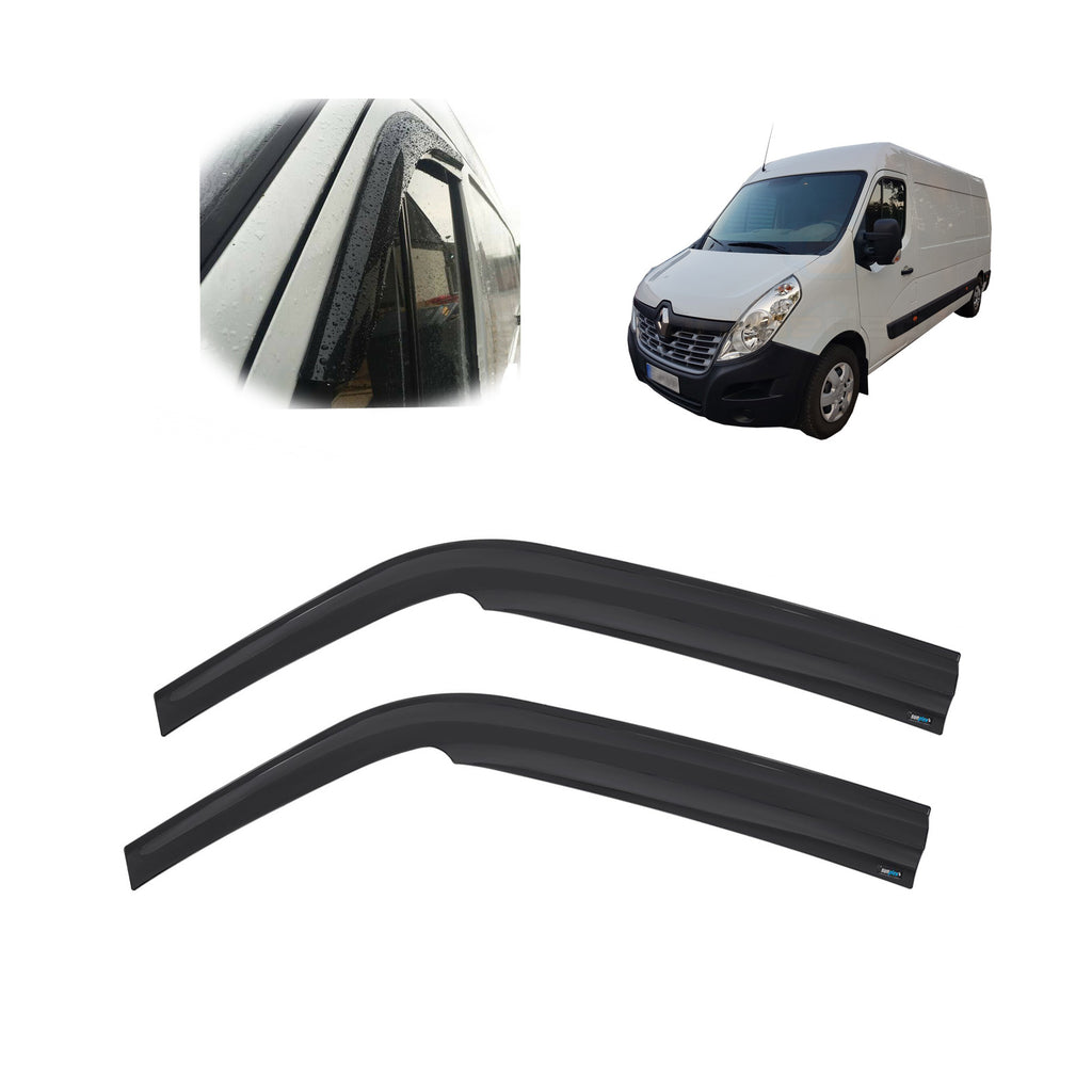 Renault Master Wind Rain Smoke Deflector Sunplex 2 Pcs 2010 to 2015 SP-S-40