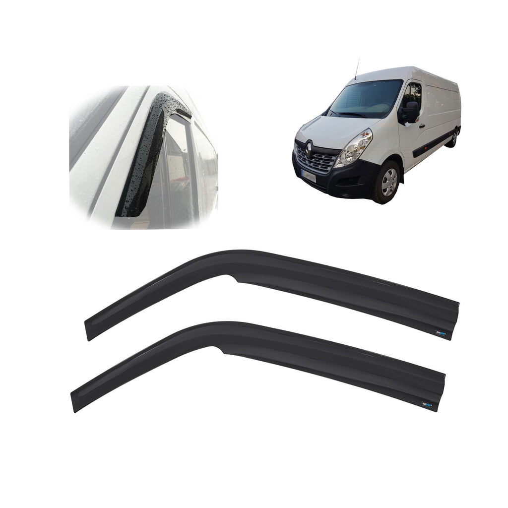  Renault Master Wind Rain Smoke Deflector Sunplex 2 Pcs 2010 to 2015 SP-S-40