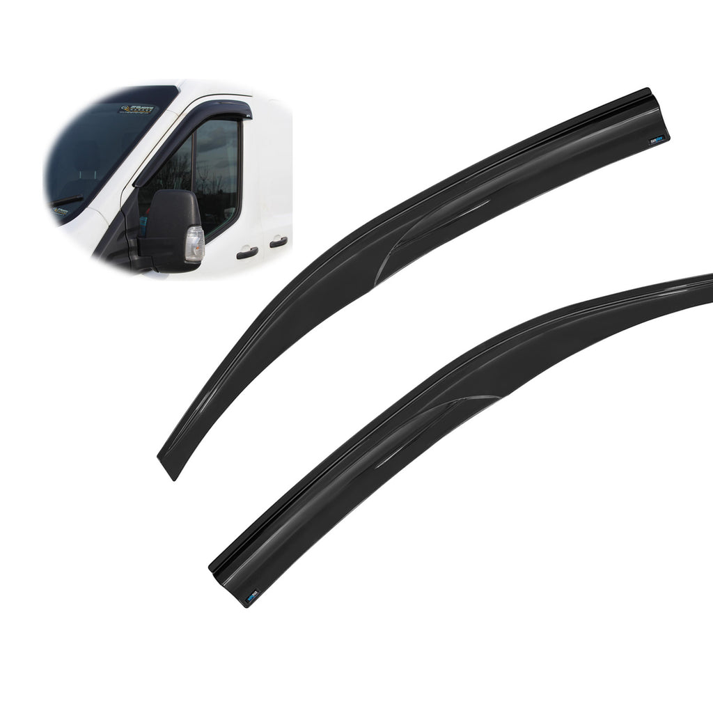 Ford Transit Custom Wind Rain Smoke Deflector Sunplex 2 Pcs SPS57