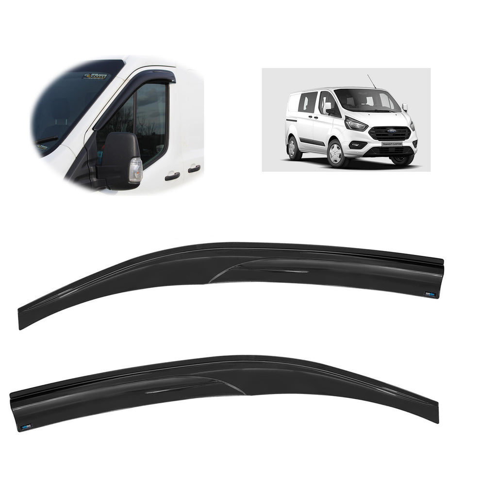Ford Transit Custom Wind Rain Smoke Deflector Sunplex 2 Pcs SPS57