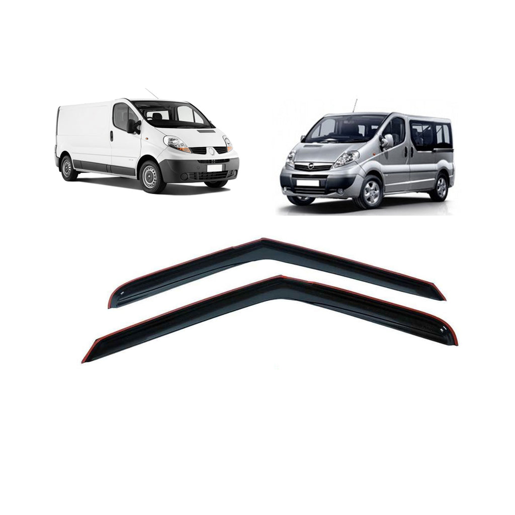 Trafic Vauxhall Vivaro Wind Rain Smoke Deflector Sunplex 2001 to 2013 SP-S-61