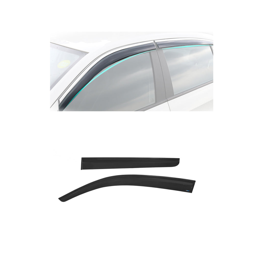 Nissan Navara Pickup Wind Rain Smoke Deflector Sunplex 4 Pcs 2005 to 2017 SP-S-69