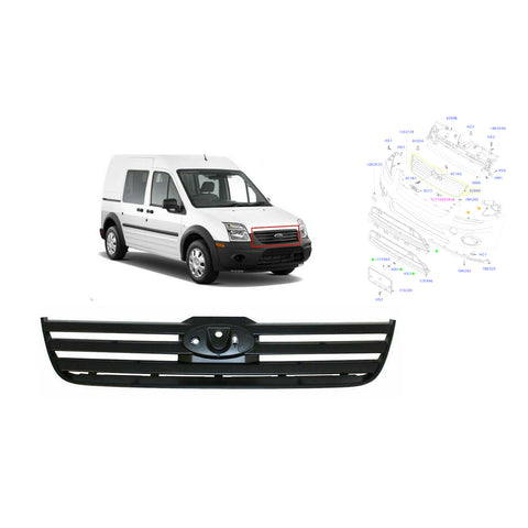 Ford Transit Connect Front Radiator Grille 2009 to 2013 9T168150AAW
